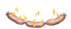  Burning Sausages 